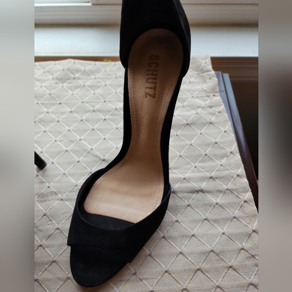 Black heels with rhinestones - Picture 4 of 4